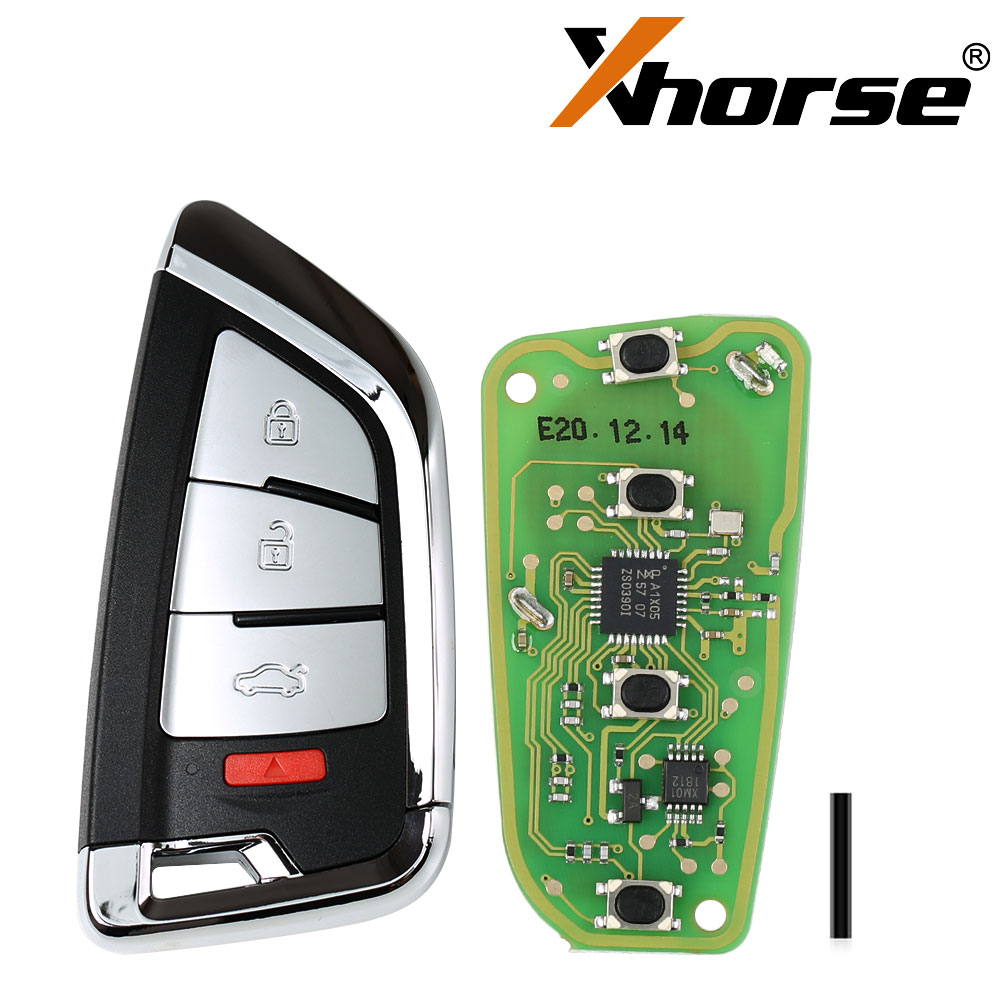 Xhorse XSKF20EN Smart Remote With 4 Buttons Knife Style 5PCS 
Xhorse XSKF20EN Smart Remote With 4 Buttons Knife Style 5PCS
