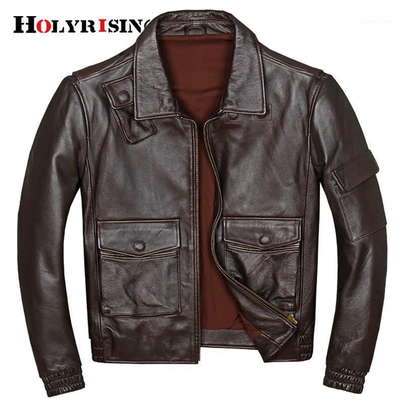 Men's Leather & Faux Holyrising Mens Cowhide Jackets Turn Collar Genuine Loose Motorcycle Coat Top High Quality 19108-5, Black
Men's Leather & Faux Holyrising Mens Cowhide Jackets Turn Collar Genuine Loose Motorcycle Coat Top High Quality 19108-5, Black