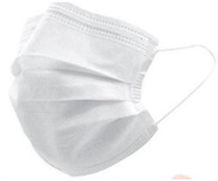 5-color disposable mask, 3-layer dust-proof face mask, dust-proof salon earhook