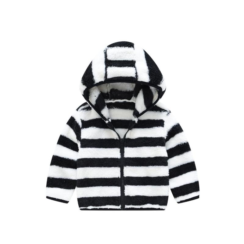Jackets Spring Autumn Casual Kids Jacket Warm Hooded Both Side Fleece Boy Girl Outerwear Cute Striped Short Children Coat 1-5 Years Old, Blue;gray
Jackets Spring Autumn Casual Kids Jacket Warm Hooded Both Side Fleece Boy Girl Outerwear Cute Striped Short Children Coat 1-5 Years Old, Blue;gray