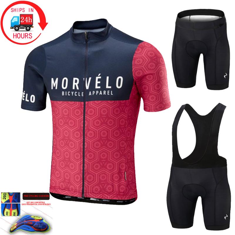 Morvelo 2021 Men Cycling Jersey Summer Short Sleeve Set Maillot 20D Bib Shorts Bicycle Clothes Sportwear Shirt Clothing Suit Racing Sets, 13
Morvelo 2021 Men Cycling Jersey Summer Short Sleeve Set Maillot 20D Bib Shorts Bicycle Clothes Sportwear Shirt Clothing Suit Racing Sets, 13