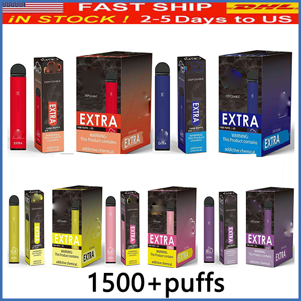 2021 Newest Ultra 1500+Puffs Disposable cigarette Vape Device 850mah Battery 6ml Cartridge Starter Kit pk Puff plus extra 0268195
2021 Newest Ultra 1500+Puffs Disposable cigarette Vape Device 850mah Battery 6ml Cartridge Starter Kit pk Puff plus extra 0268195