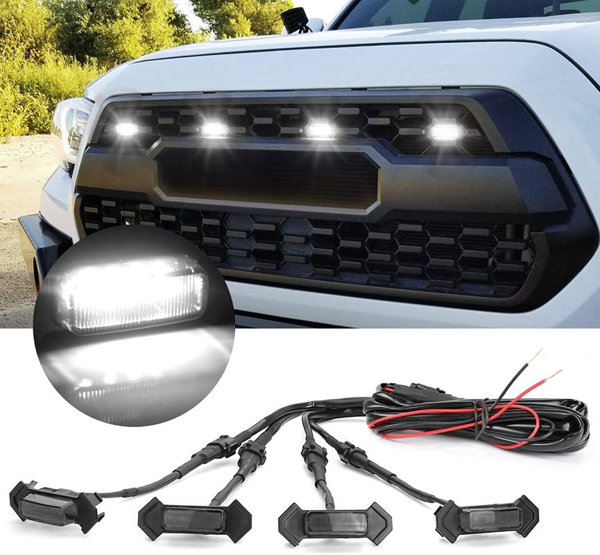 Emergency Lights LED Grille With Harness & Fuse For Toyota Tacoma TRD PRO Front 2021
Emergency Lights LED Grille With Harness & Fuse For Toyota Tacoma TRD PRO Front 2021