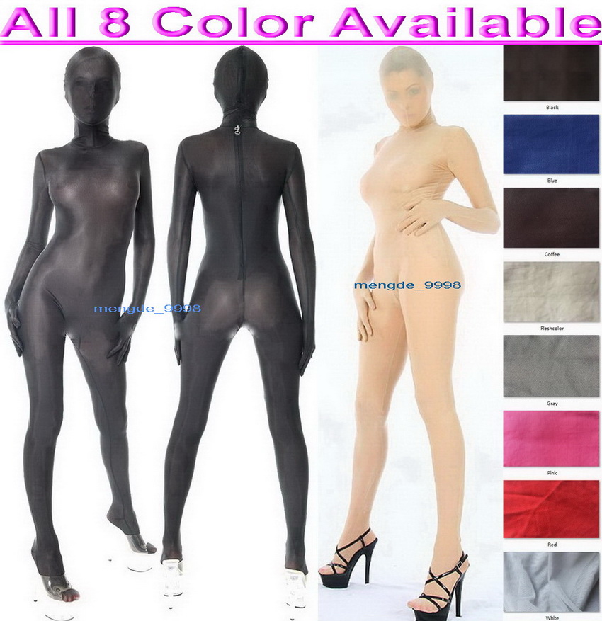 Unisex 8 Color Spandex Silk Catsuit Costumes Sexy Women Men Bodysuit Costume Halloween Party Fancy Dress Cosplay Suit M304, Red
Unisex 8 Color Spandex Silk Catsuit Costumes Sexy Women Men Bodysuit Costume Halloween Party Fancy Dress Cosplay Suit M304, Red
