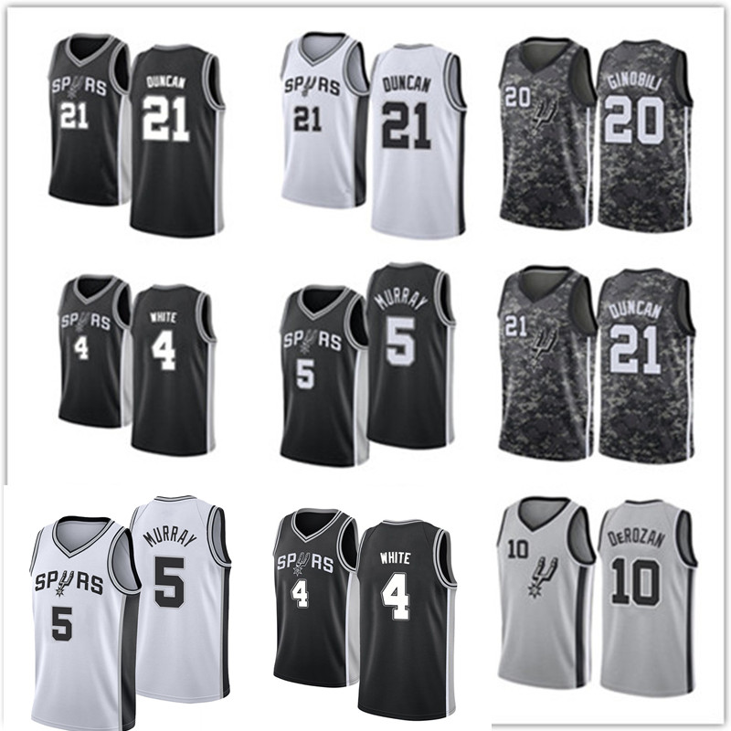 SanAntonioSpursJersey Tim 21 Duncan Dejounte 5 Murray Derrick 4 White Demar 10 DeRozan Basketball Jerseys 00, Black;red
SanAntonioSpursJersey Tim 21 Duncan Dejounte 5 Murray Derrick 4 White Demar 10 DeRozan Basketball Jerseys 00, Black;red