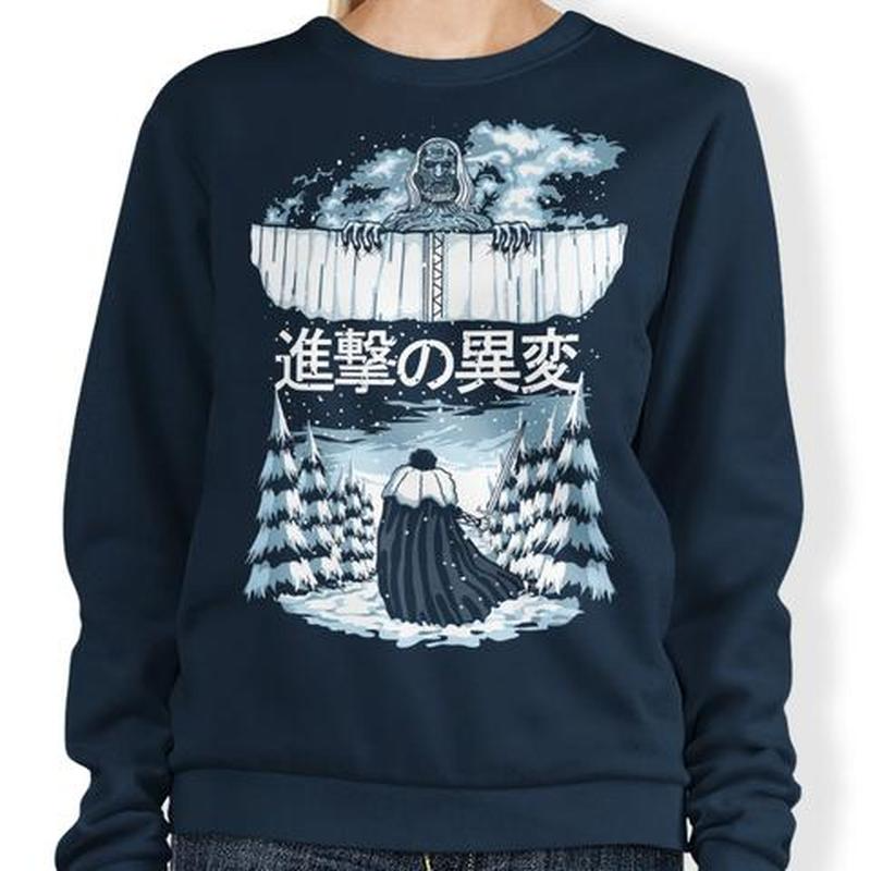 Snow pattern men's hoodless sweater 3D printing visual impact top punk gothic round neck high-quality hoodless sweater, Black
Snow pattern men's hoodless sweater 3D printing visual impact top punk gothic round neck high-quality hoodless sweater, Black
