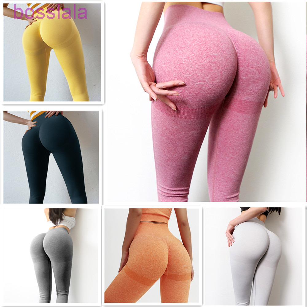 Women Seamless Leggings Knitting Hip Warping Moisture Absorption And Perspiration Yoga outfits Exercise Fitness Pants, Orange
Women Seamless Leggings Knitting Hip Warping Moisture Absorption And Perspiration Yoga outfits Exercise Fitness Pants, Orange