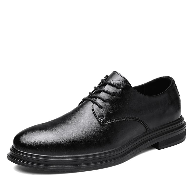 Spring Men's Classic Business Casual Microfiber Leather Shoes Work Office For Male Lace-Up Slip-On Dress Black
Spring Men's Classic Business Casual Microfiber Leather Shoes Work Office For Male Lace-Up Slip-On Dress Black