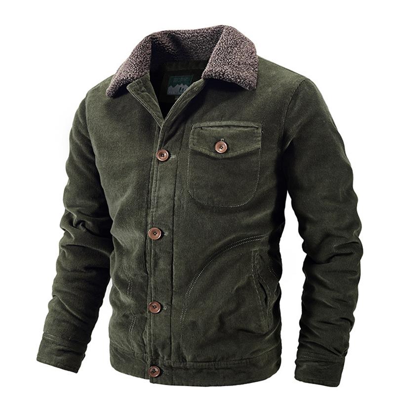 Brand Warm Thicken Winter Corduroy Jacket Men Fleece Casual High Quality Windbreaker Coat Large Size M-6XL, Blue
Brand Warm Thicken Winter Corduroy Jacket Men Fleece Casual High Quality Windbreaker Coat Large Size M-6XL, Blue