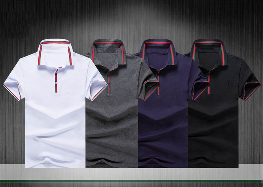 Luxury fashion classic mens letter stripe embroidery shirt cotton mens designer T-shirt designer polo shirt male M-3Xl, White;black
Luxury fashion classic mens letter stripe embroidery shirt cotton mens designer T-shirt designer polo shirt male M-3Xl, White;black