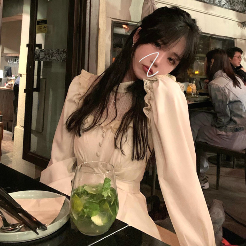 Gothic Black Dress Women Spring Casual Lace Long Sleeve Dress Korean Evening Party Elegant Midi Dress Female 210521