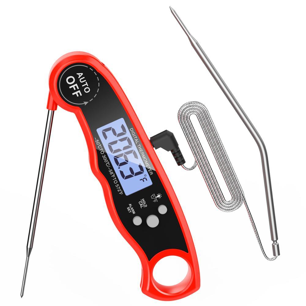 Oria thermometer of digital foods cooks thermometer meat milk cooks barbecue probe electronic oven tools dwaterproof water kitchen
