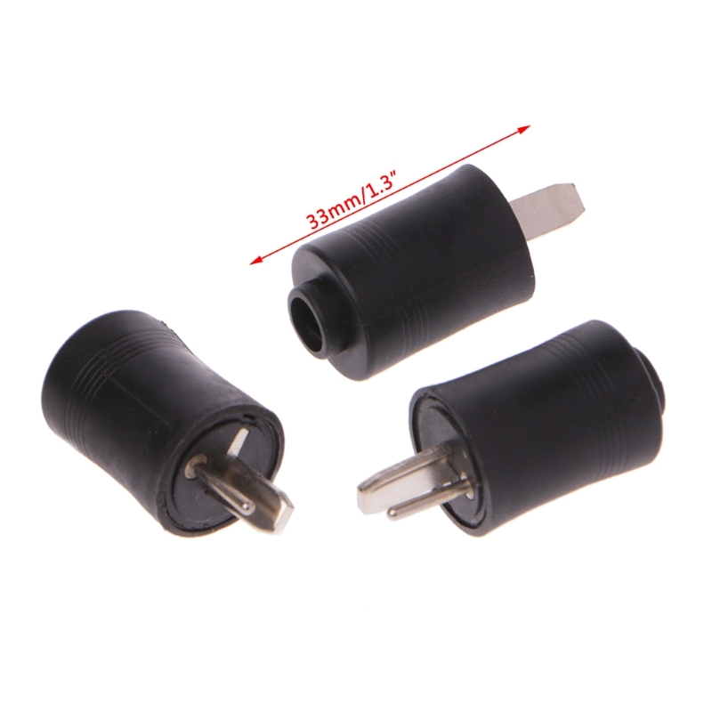10 Piece 2 Pin Din Man Speaker Plug 2-Pin Plug Hifi Loudspeaker Soldier Connections T15