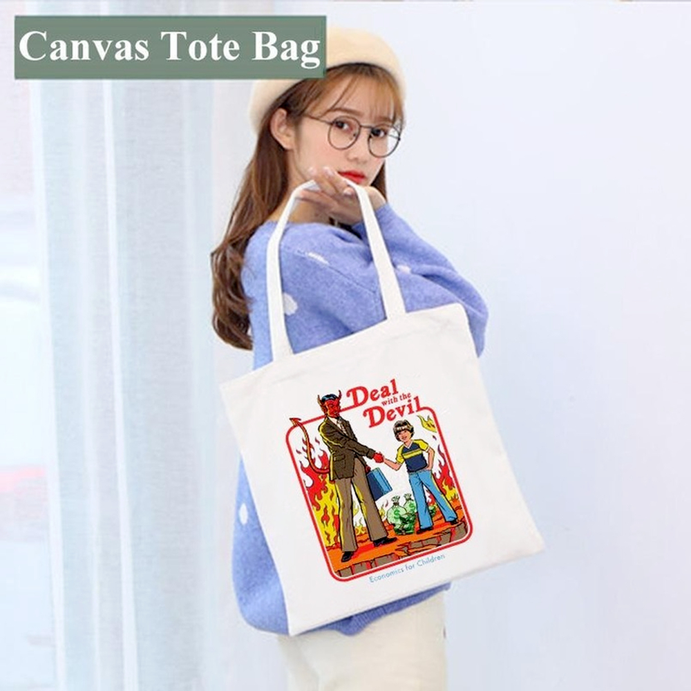 Blank Sublimation Handbag 35*40cm White DIY Canvas Tote Bag Classic Storage Bags Outdoor Portable Backpack FY4196 HT