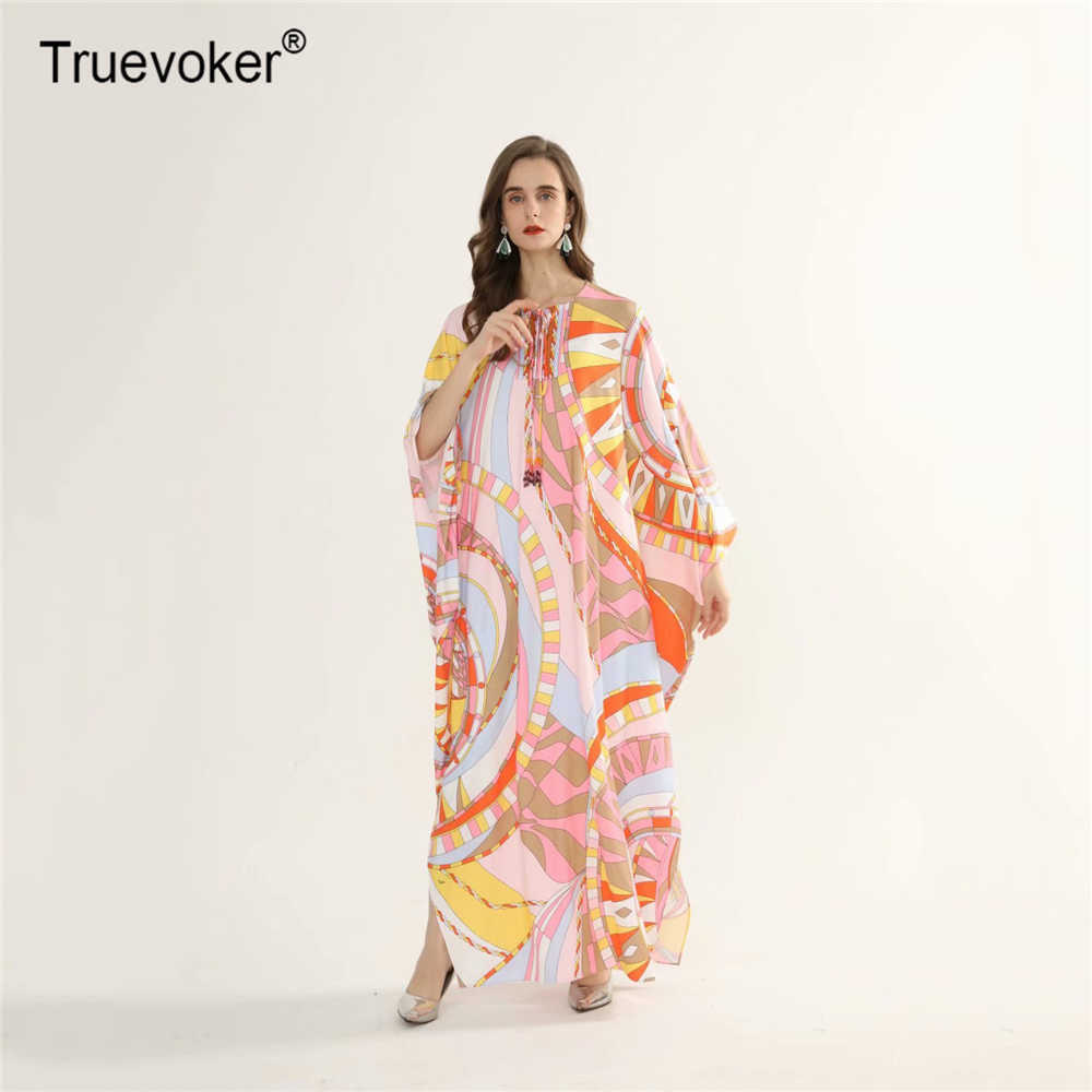 Truevoker Runway High Street Plus Size 7XXL Dres' Long Sleeve Neon Colorful Print Knitting Cotton Maxi Party 210602
Truevoker Runway High Street Plus Size 7XXL Dres' Long Sleeve Neon Colorful Print Knitting Cotton Maxi Party 210602