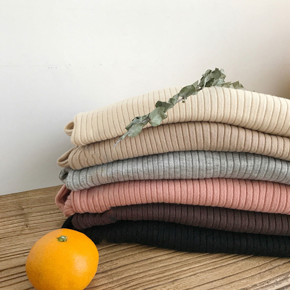 Korean V Neck Knit Sweater Women Knitted Ribbed Pullover Long Sleeve Slim Jumper Soft Warm Pull Femme 210428