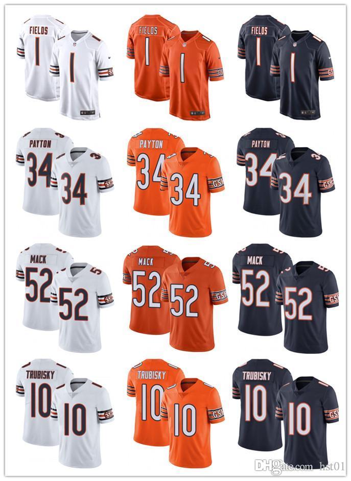Men Women Youth chicago Bears 52 Khalil Mack 1 Justin Fields 34 Walter Payton 10 Mitchell Trubisky Football Jerseys Navy white O, Black;red
Men Women Youth chicago Bears 52 Khalil Mack 1 Justin Fields 34 Walter Payton 10 Mitchell Trubisky Football Jerseys Navy white O, Black;red