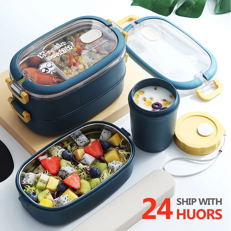 Muti-ayer bento box Japanese Stye Portabe Outdoor 304 Stainess Stee therma unch box for kids With Compartment food boxs
Muti-ayer bento box Japanese Stye Portabe Outdoor 304 Stainess Stee therma unch box for kids With Compartment food boxs