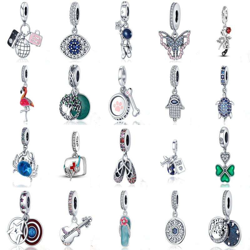 Fits Pandora Bracelet Necklace 925 Sterling Silver luxury Charms Beads Series For Women 925 Silver Pendant Diy Jewelry gift
Fits Pandora Bracelet Necklace 925 Sterling Silver luxury Charms Beads Series For Women 925 Silver Pendant Diy Jewelry gift