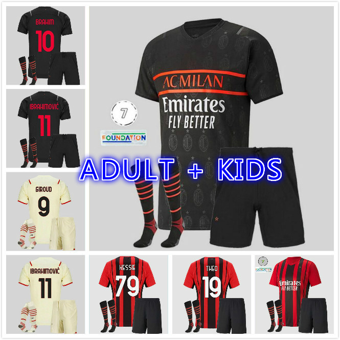 21 22 GIROUD AC milan soccer jersey away MAIGNAN IBRAHIMOVIC KESSIE football shirt 2021 2022 TONALI PAQUETA BENNACER REBIC Camiseta de futbol KJÆR
21 22 GIROUD AC milan soccer jersey away MAIGNAN IBRAHIMOVIC KESSIE football shirt 2021 2022 TONALI PAQUETA BENNACER REBIC Camiseta de futbol KJÆR