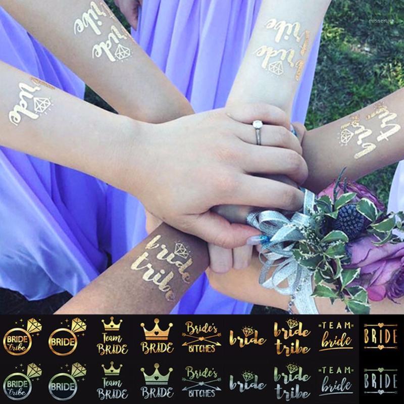 Gift Wrap 10Pcs Bride Team Gold Stickers Temporary Tattoo Sticker Decoration To Be Bridal Party Supplies Wedding Decoration#274457
Gift Wrap 10Pcs Bride Team Gold Stickers Temporary Tattoo Sticker Decoration To Be Bridal Party Supplies Wedding Decoration#274457