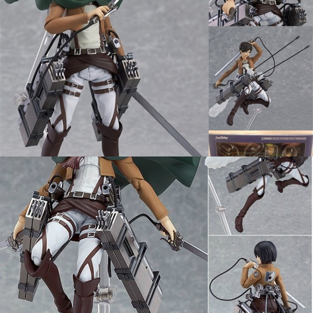 Anime Attack on Titan Mikasa Ackerman Figure Statues Figma 203 PVC Action Figure Collectible Model Toys Doll C0323
Anime Attack on Titan Mikasa Ackerman Figure Statues Figma 203 PVC Action Figure Collectible Model Toys Doll C0323