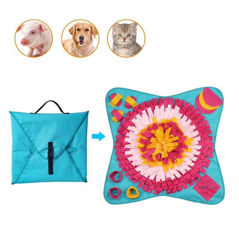 Dogs Snuffle Mat Pet Leak Anti Choking Cat Dog Training Blanket Nose Work Toy Slowing Feeding Intelligence Kennels & Pens
Dogs Snuffle Mat Pet Leak Anti Choking Cat Dog Training Blanket Nose Work Toy Slowing Feeding Intelligence Kennels & Pens