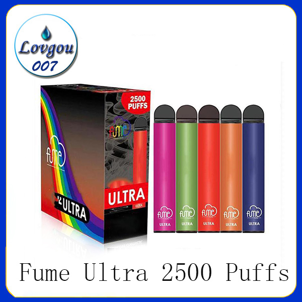 Fumed Ultra 2500 Puffs Disposable cigarette Vape Device 850mah Battery 9ml Cartridge Starter Kit pk Puff plus extra
Fumed Ultra 2500 Puffs Disposable cigarette Vape Device 850mah Battery 9ml Cartridge Starter Kit pk Puff plus extra