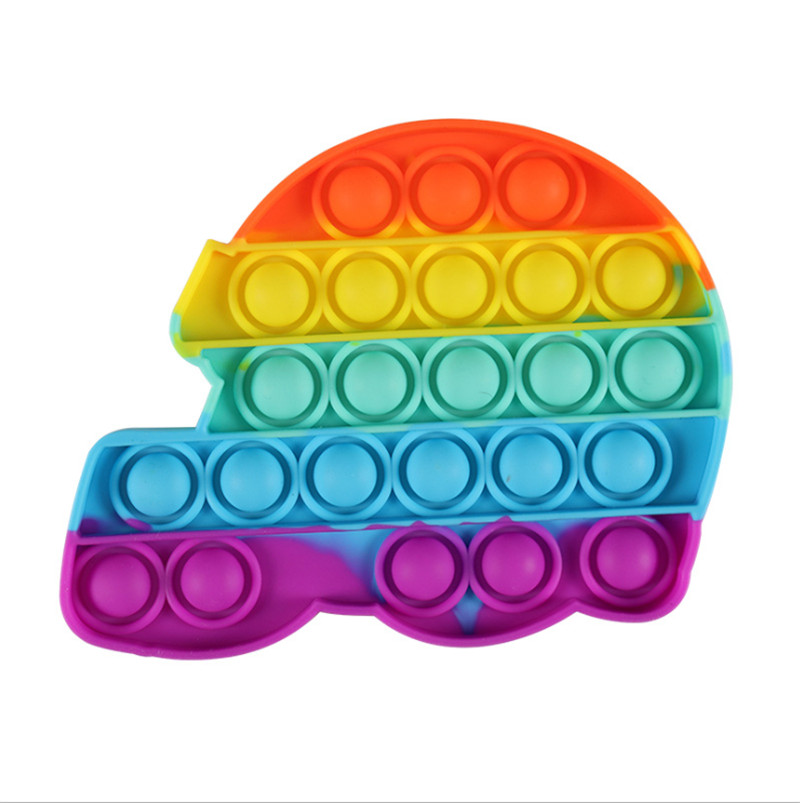 Sensory Bubble Pops Fidget Toys Cell Phone Straps Helmet Simple Dimple Anxiety Autism Relief Squeeze Games Decompression Party Favor for Adult Kids Game Board
Sensory Bubble Pops Fidget Toys Cell Phone Straps Helmet Simple Dimple Anxiety Autism Relief Squeeze Games Decompression Party Favor for Adult Kids Game Board