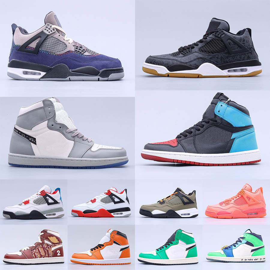 Sail Black Cat Oreo University Blue 4 4s Mens Basketball Shoes 1 1s Guava Ice Noir Patina Hyper Royal Court Purple Lucky Green Obsidian UNC
Sail Black Cat Oreo University Blue 4 4s Mens Basketball Shoes 1 1s Guava Ice Noir Patina Hyper Royal Court Purple Lucky Green Obsidian UNC