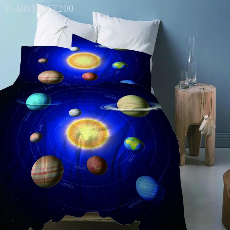 Bedding Sets Home Textiles Set Planet Universe 3D Printed Duvet Cover With Pillowcase Queen King Full Size Navy Blue Bed, As pictured
Bedding Sets Home Textiles Set Planet Universe 3D Printed Duvet Cover With Pillowcase Queen King Full Size Navy Blue Bed, As pictured