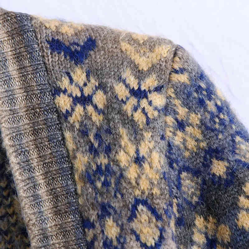 Casual Woman Navy Blue Embroidery Crochet Cardigan Spring Fashion Ladies Soft Kintwear Female Elegant Streetwear Coats 210515