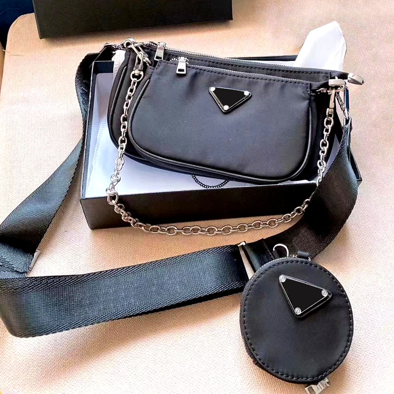3pcs/set 5A+ Top Quality Nylon Wallet Handbag Crossbody Bag Set Fashion Brand Women Bags Makeup Purse Luxurys Designers Handbags Wallets BAGS1875, With dust bag
3pcs/set 5A+ Top Quality Nylon Wallet Handbag Crossbody Bag Set Fashion Brand Women Bags Makeup Purse Luxurys Designers Handbags Wallets BAGS1875, With dust bag