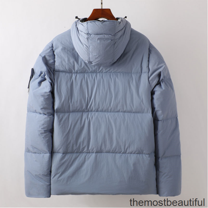 Men's Jackets Winter Down Jacket Keep Warm Black Casual Puffy Coat 9PPH, 1# packing bag