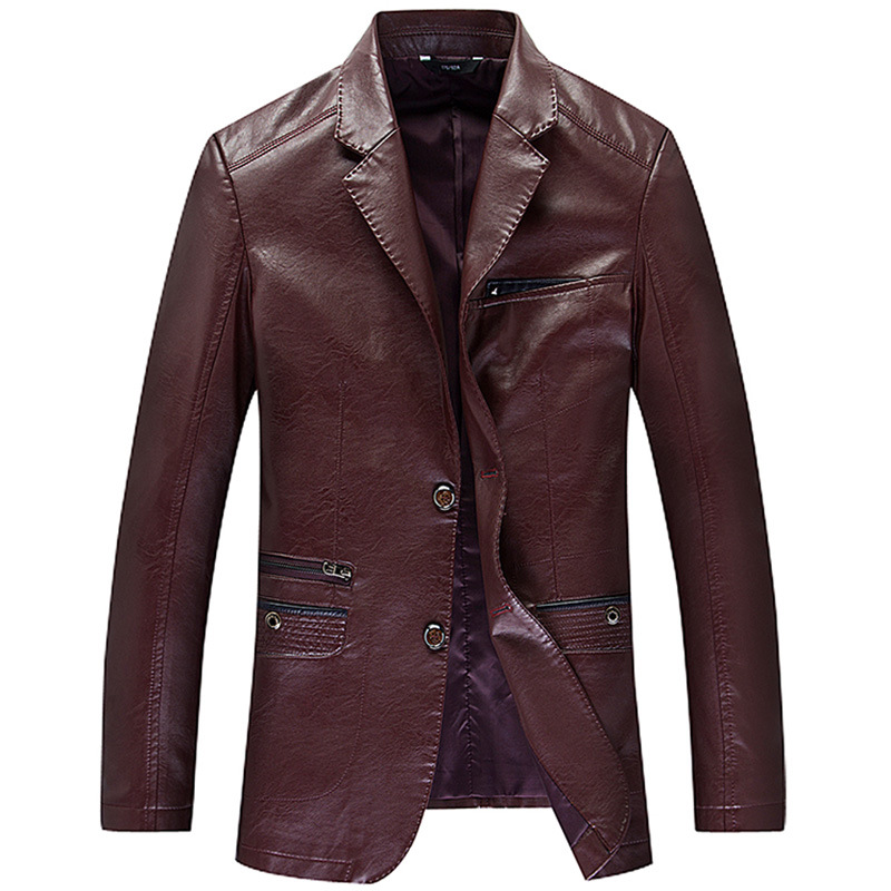 Classic Men Genuine Leather Coats Spring 100% Sheep Skin Business Leather suit Collar Coats Fashion Slim Fit Leather Jacket, Black
Classic Men Genuine Leather Coats Spring 100% Sheep Skin Business Leather suit Collar Coats Fashion Slim Fit Leather Jacket, Black