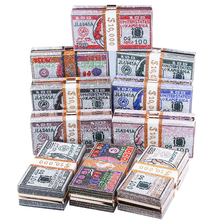 2021 fashion dollar bag new full diamonds dollars dinner handbag ladies dress clutch purse b ag evening bags, Customize
2021 fashion dollar bag new full diamonds dollars dinner handbag ladies dress clutch purse b ag evening bags, Customize