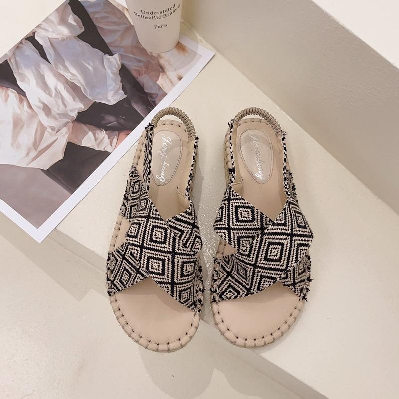 Women Sandals Braided Rope Open Toe Platform Beach 2021 Summer Outdoor Casual Ladies Shoes Large Size, Black
Women Sandals Braided Rope Open Toe Platform Beach 2021 Summer Outdoor Casual Ladies Shoes Large Size, Black