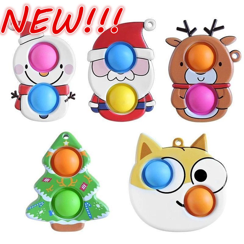 DHL Fast Fidget Toys Sensory Bubble Toys Simple Dimple Antistress Cute Party Favor Christmas Push for Hands Squezze Children Party Gifts
DHL Fast Fidget Toys Sensory Bubble Toys Simple Dimple Antistress Cute Party Favor Christmas Push for Hands Squezze Children Party Gifts
