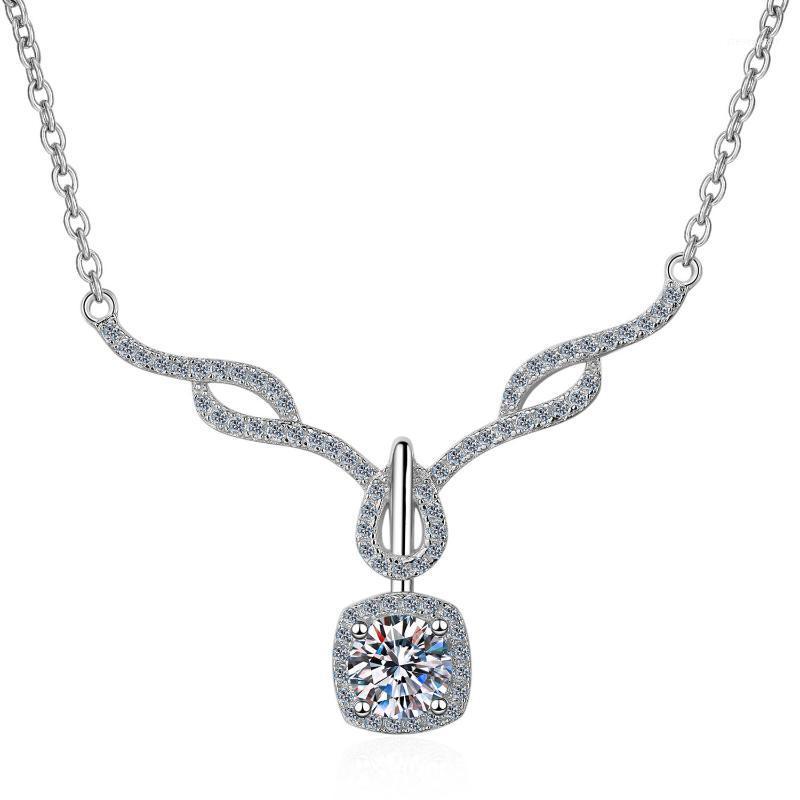 Chains Passed Diamond Test Perfect Cut Moissanite 925 Sterling Silver 0.8ct Angel Round Bag Necklace Fashion Party Jewelry
Chains Passed Diamond Test Perfect Cut Moissanite 925 Sterling Silver 0.8ct Angel Round Bag Necklace Fashion Party Jewelry