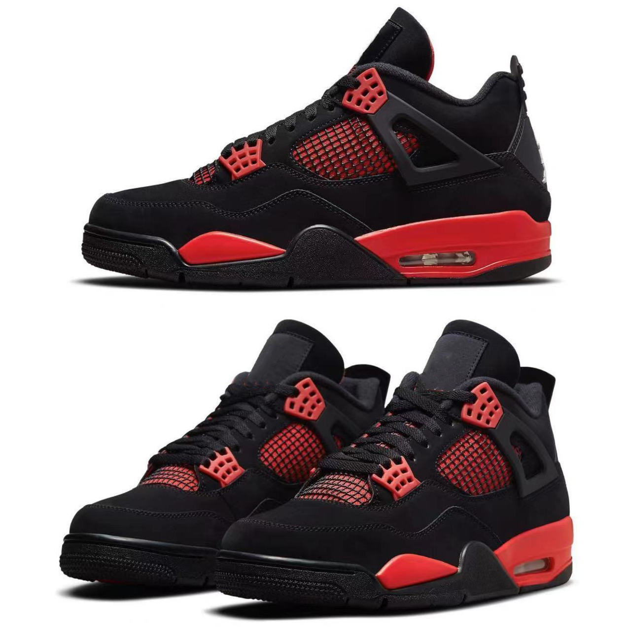 2021 NEW TOP Quality Jumpman 4 Low Basketball Shoes Red Thunder black Mens and Womens Fashion Outdoor Leisure Sneaker size 36~47 CT8527-016, 02
2021 NEW TOP Quality Jumpman 4 Low Basketball Shoes Red Thunder black Mens and Womens Fashion Outdoor Leisure Sneaker size 36~47 CT8527-016, 02
