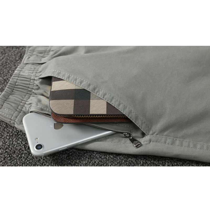 Men's Clothing Large Sizes Elastic Waist Band Work Pants Long Straight Plus Loose 5XL Free Trousers Male Summer Pants Men 210518