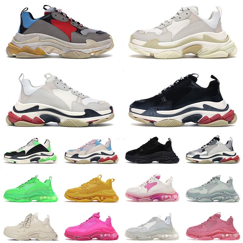 Top Quality 2021 Triple S 17FW Paris Flat Casual Shoes Mens Women Vintage Old Dad Clear Sole Beige Triple-S Fashion Trainers Sneaekrs, 8 36-40
Top Quality 2021 Triple S 17FW Paris Flat Casual Shoes Mens Women Vintage Old Dad Clear Sole Beige Triple-S Fashion Trainers Sneaekrs, 8 36-40