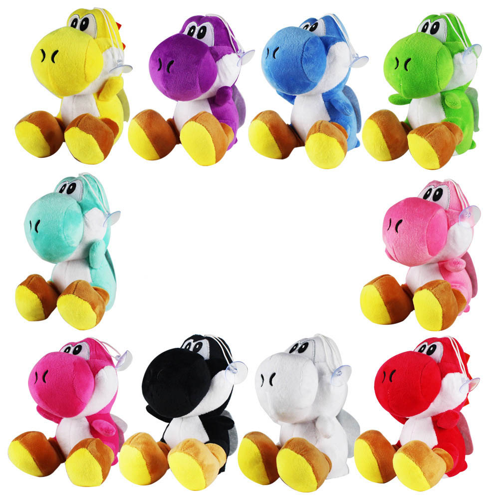 10 Color Yoshi stuffed animals plush toy kids gifts, As picture 
10 Color Yoshi stuffed animals plush toy kids gifts, As picture