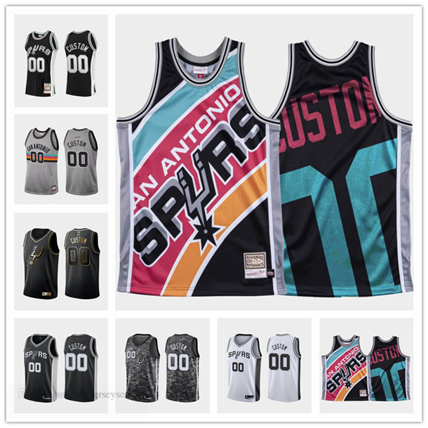 Custom Mens women youth sanantonioSpurswhite black Throwback City Basketball jersey
Custom Mens women youth sanantonioSpurswhite black Throwback City Basketball jersey