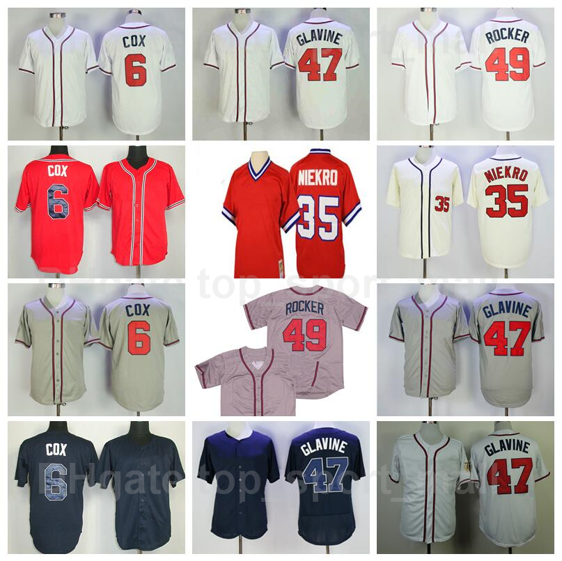 Retro 1974 1980 1995 1999 Vintage Baseball 21 Warren Sphan Jersey Retire 41 Eddie Matthews 35 Phil Niekro 6 Bobby Cox John Rocker, Blue
Retro 1974 1980 1995 1999 Vintage Baseball 21 Warren Sphan Jersey Retire 41 Eddie Matthews 35 Phil Niekro 6 Bobby Cox John Rocker, Blue