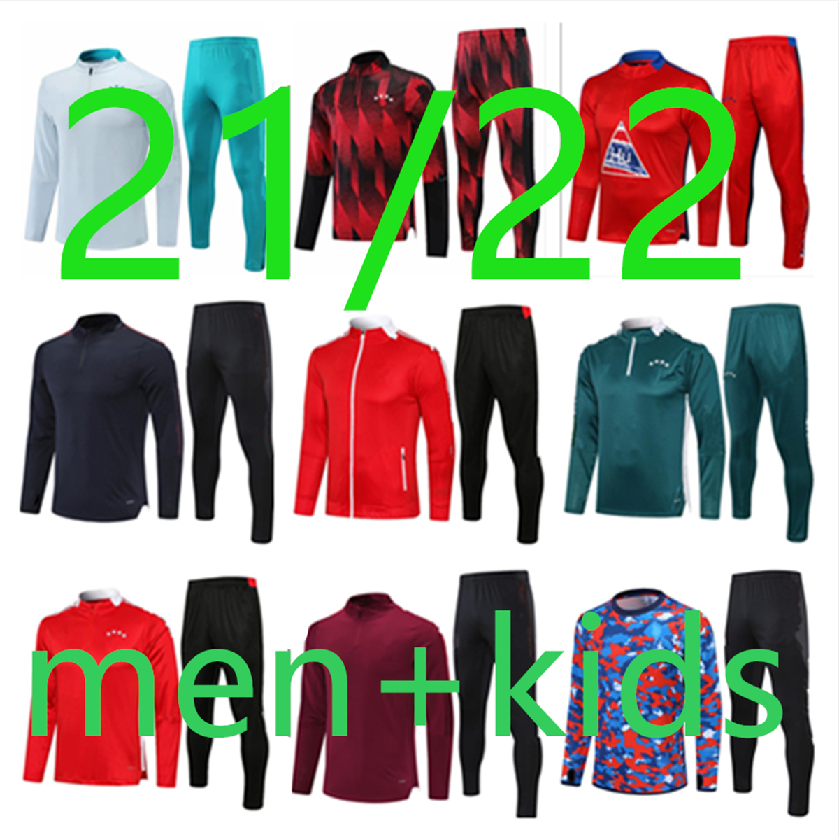 21 22 adult+kids soccer tracksuit Survetement football JAMES jackets 2021 VIDAL LEWANDOWSKI MULLER MUNICH HAZARD jacket training suit, 13
21 22 adult+kids soccer tracksuit Survetement football JAMES jackets 2021 VIDAL LEWANDOWSKI MULLER MUNICH HAZARD jacket training suit, 13