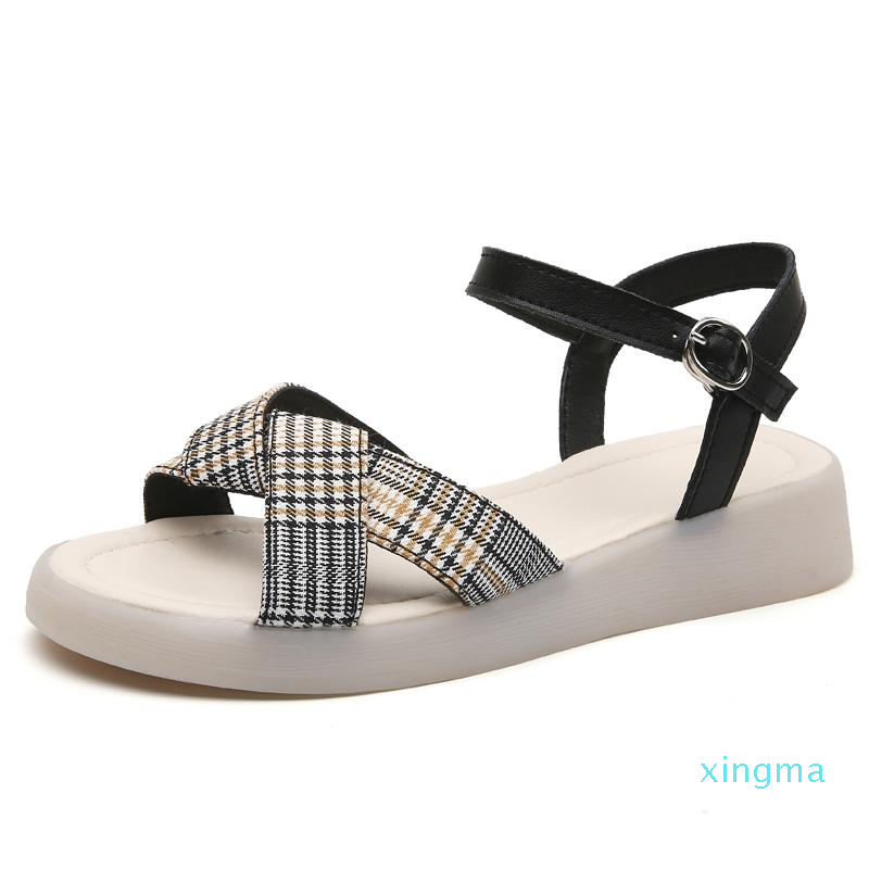 Sandals Calzado Mujer Verano 2021 Zapatos Buty Na Platformie Fashion Shoes Ladies