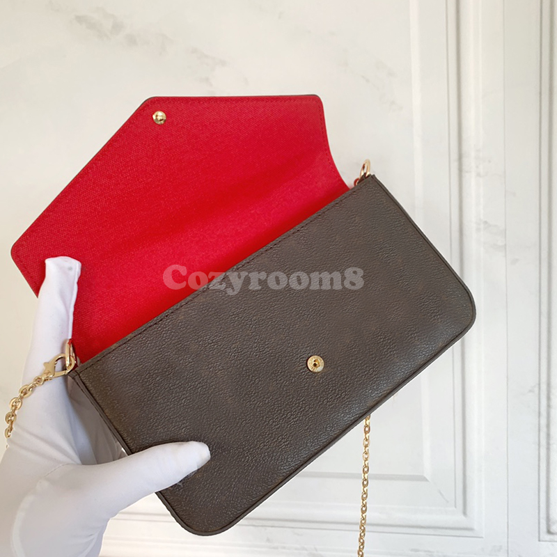 Luxury three-piece cross bag Fashion Women messenger Leather Bank Cardholder Wallet Original Box Top designer Shoulder Bag Date Code Series Wholesale, High quality 21×11×2cm
Luxury three-piece cross bag Fashion Women messenger Leather Bank Cardholder Wallet Original Box Top designer Shoulder Bag Date Code Series Wholesale, High quality 21×11×2cm