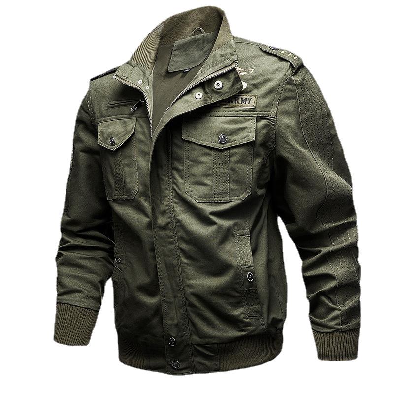 Men's Jackets Men Outdoor Plus Size Stand Collar Military Jacket Clothing Winter Coat Autumn And, Black
Men's Jackets Men Outdoor Plus Size Stand Collar Military Jacket Clothing Winter Coat Autumn And, Black