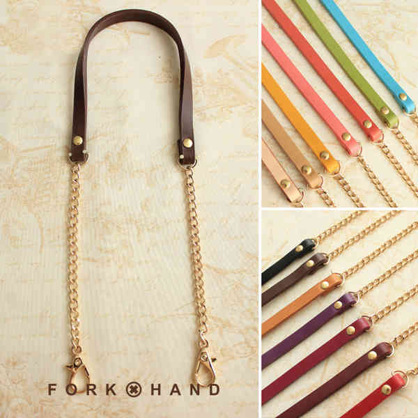 DIY Women Genuine Leather+ Chain Bag Strap 0.8*120CM 0.8*48CM Shoulder Bag Strap Bag Accessories Replacement Handles
DIY Women Genuine Leather+ Chain Bag Strap 0.8*120CM 0.8*48CM Shoulder Bag Strap Bag Accessories Replacement Handles